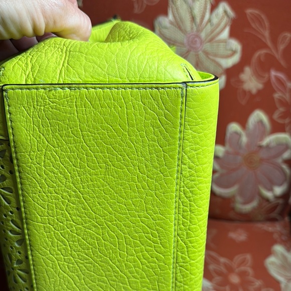 Kate Spade Green Satchel with Textured Design - Picture 3 of 16